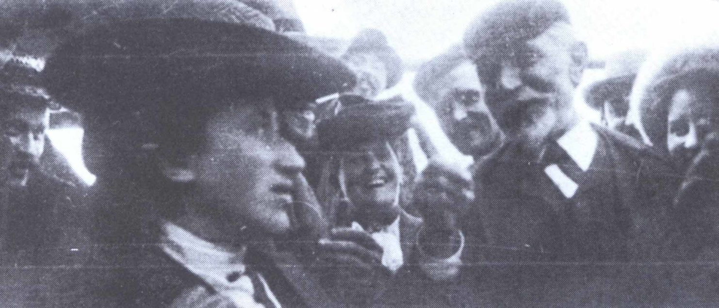 1904 - Rosa Luxemburgo e August Bebel - crédito Editora Dietz - Fundação Rosa Luxemburgo