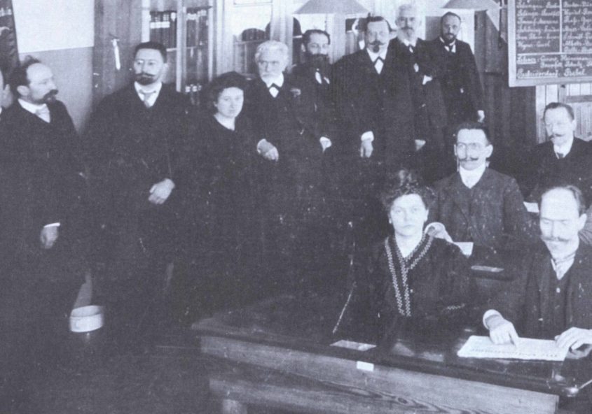 Foto: Escola SPD_1907_1908 / Editora Dietz – Fundação Rosa Luxemburgo